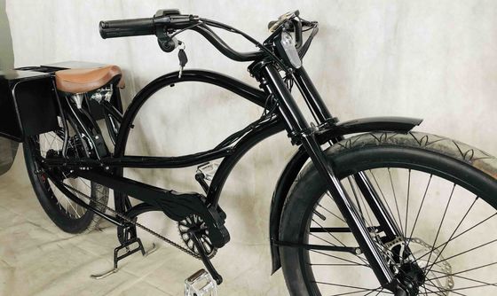 40AH Batteria Long Range Electric Chopper Bike con alimentazione 48V e doppia batteria
