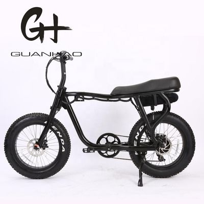Elegante 20&quot; 48V 500W motore posteriore senza spazzole ruota 4,0 Fat Tire elettrico City Chopper Bike