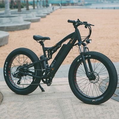 750W Bafang Motor Electric Mountain Bike con Shimanu 7 velocità e pneumatici C 3.0