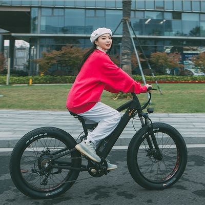 750W Bafang Motor Electric Mountain Bike con Shimanu 7 velocità e pneumatici C 3.0