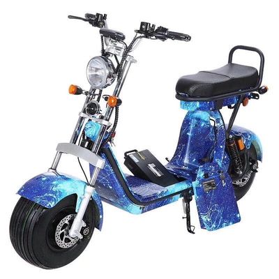 Citycoco Bike Scooter elettrico a pneumatici grassi Motoped con motore a mozzo posteriore da 60V 2000w 12&quot; Dimensioni delle ruote