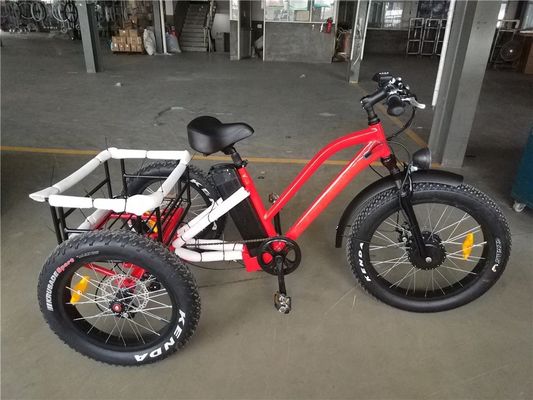 USA 24&quot;20&quot; Bafang motorizzato 8fun 750W 48V 17a Adulto 3 ruote Cargo Ebike triciclo elettrico