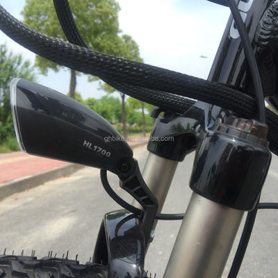 Batteria nascosta Bici elettrica da montagna con forchetta in acciaio e 21 marciapiedi