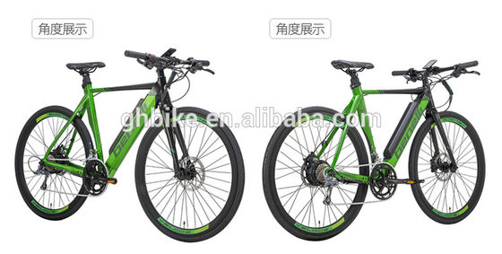 Bicicletta elettrica da 200 W con ruote 700C e freewheel a velocità singola