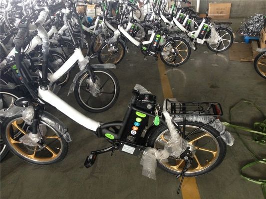 Bicicletta elettrica pieghevole per Israele Green Bike 350W Mag Wheel 36V Voltage 7 velocità ingranaggi