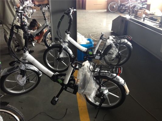 Bicicletta elettrica pieghevole per Israele Green Bike 350W Mag Wheel 36V Voltage 7 velocità ingranaggi