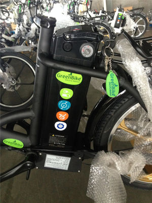 Bicicletta elettrica pieghevole per Israele Green Bike 350W Mag Wheel 36V Voltage 7 velocità ingranaggi