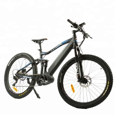 48V 1000W BAFANG Motor Power Legatura di alluminio Full Suspension MTB Electric Mountain Bike