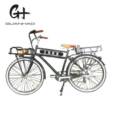 Aluminium Hub 28 pollici 36V 15AH Cargo Tradizione Vintage Classic Uomini 250W PAS E-bici