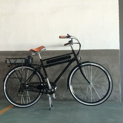 Aluminium Hub 28 pollici 36V 15AH Cargo Tradizione Vintage Classic Uomini 250W PAS E-bici