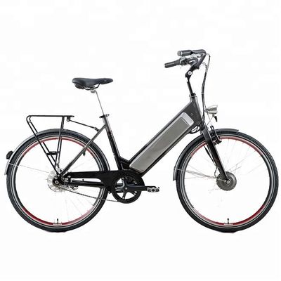 Single Speed 200-250W Green City Electric Bike per il mercato europeo 26 pollici A2B in verde