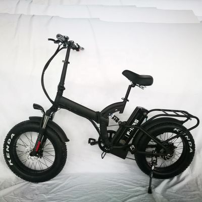 Batteria al litio da 48V 14Ah Samsung 7 velocità 750W 20&quot; 4.0 Full Suspension Frame E-bike pieghevole