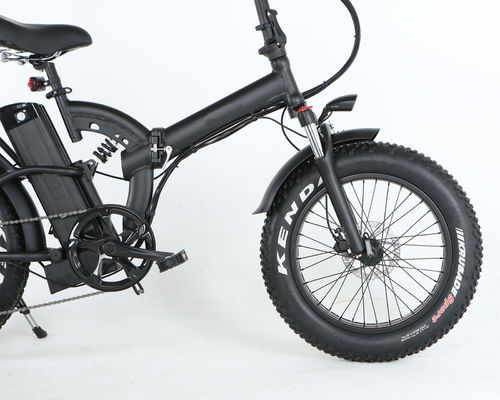 Batteria al litio da 48V 14Ah Samsung 7 velocità 750W 20&quot; 4.0 Full Suspension Frame E-bike pieghevole