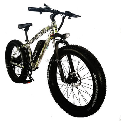 26 pollici 750W Camuffamento Colore Armata Neve Bicicletta elettrica 48V NO Pieghevole