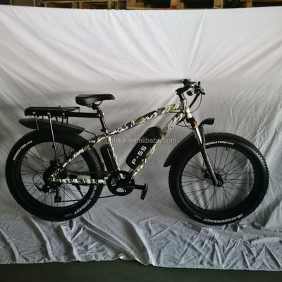 26 pollici 750W Camuffamento Colore Armata Neve Bicicletta elettrica 48V NO Pieghevole