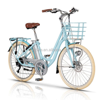 Ladies Beach Cruiser Vole Kensington Electric Bike con 48V di tensione e telaio in alluminio