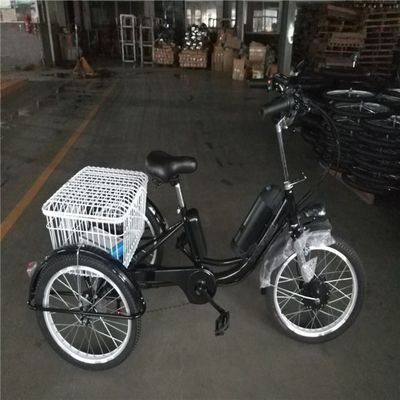 Naviga senza sforzo in città con la nostra bici elettrica a tre ruote da 350W per i ciclisti anziani