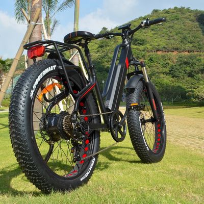 E-Bike elettrica da neve 26&quot; A2B MOTAN 450 P7 500W/750W/1000W 17AH Fat Tire Snow Mountain
