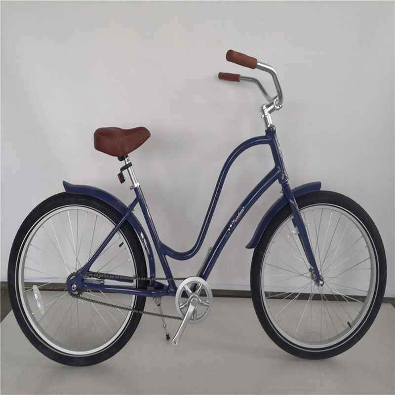 Coaster Brake 26 pollici Single Speed Hybrid Unisex Beach Cruiser Bike con pneumatici 26*2.35