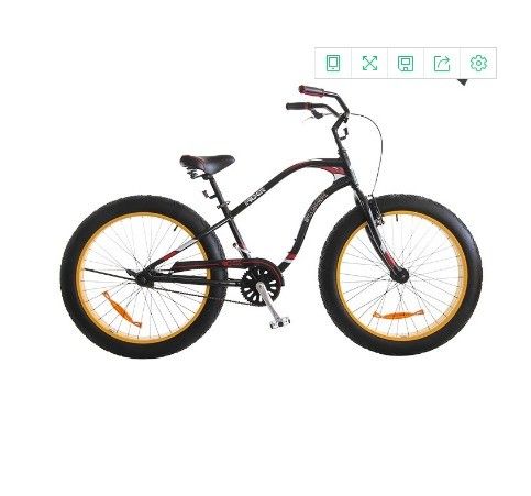 26&quot; Ruota Grandezza Fat Pneus Bike Bicicletta Snow Bike con L 180MM Stem e costruzione durevole