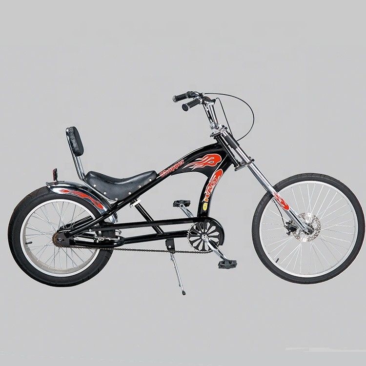 Peso lordo 38 kg 24 pollici elicottero bicicletta con ingranaggi a velocità singola e telaio lungo