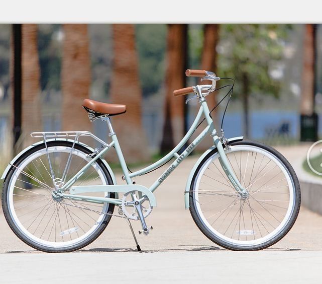Vintage City Bike con ingranaggi a 3 velocità e Fresca in lega di alluminio V Peso lordo 16 kg