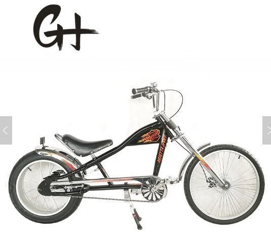 Grande Adult CE Chopper Bike 24&quot;-20&quot; Single Speed OEM/ODM con cerchiera e forcella in alluminio