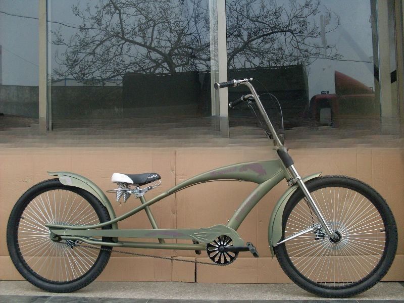 19kg Peso lucido Forchetta in acciaio 26&quot; Beach Cruiser Stile Elicottero per prestazioni