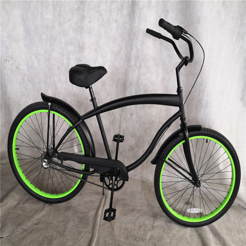 USA popolare 3 velocità adulti uomini Beach Cruiser Bike 26 pollici Lunghezza 1,8 m