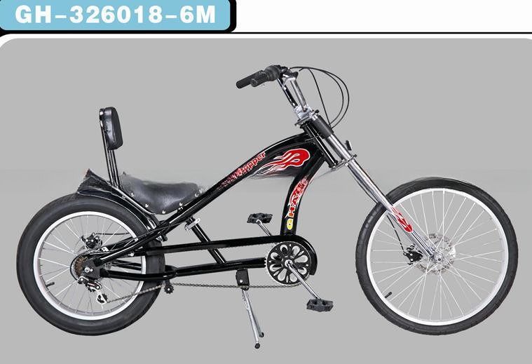 Fat Tire Bicicletta 20-24 Chopper Bike Bicicletta con 23KGS Materiale di cerchiera in lega di alluminio