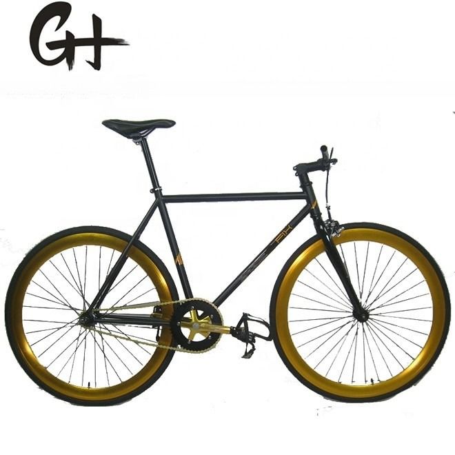Forcella Materiale Acciaio 700C Hi-Ten Telaio OEM CE Mozzo Flip-Flop a velocità singola Bicicletta a scatto fisso