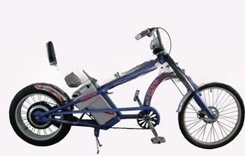 36V / 10AH Batteria Capacità 24 pollici Chopper Bicicletta la scelta migliore con 30km / h velocità massima