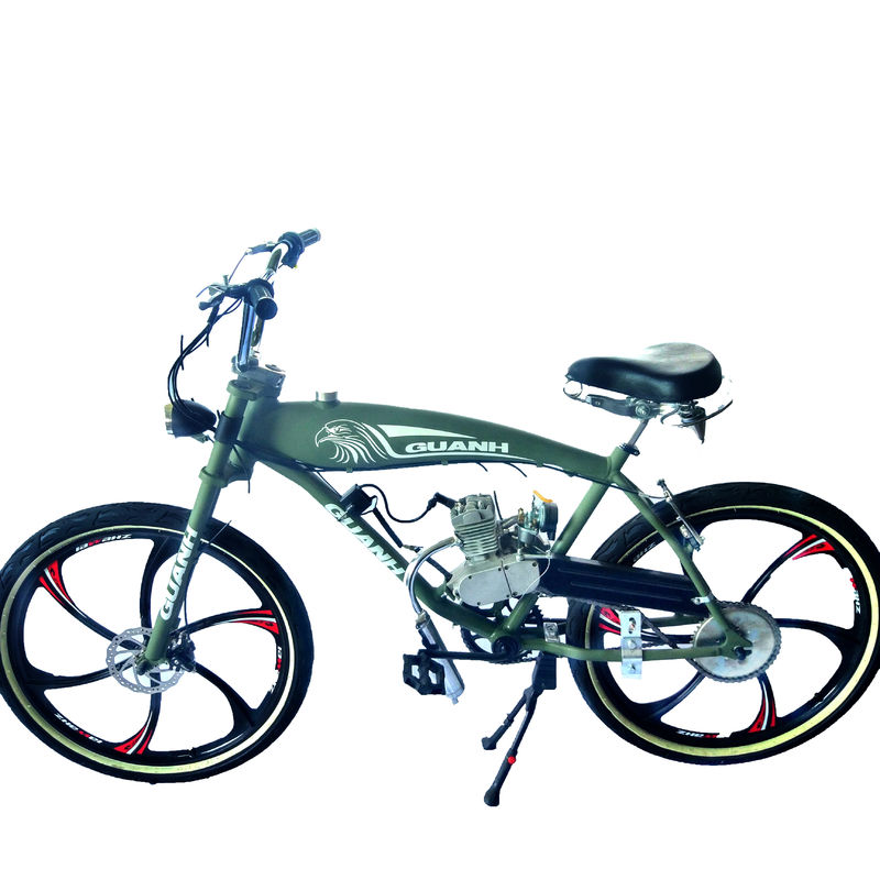 80cc Gas Bike Motorized Bicycle Chopper Fork 40-60km/h Max. Velocità 2 tempi o 4 tempi