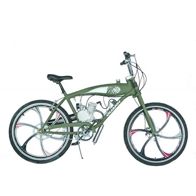 23 kg Peso lordo 26&quot; Serbatoio interno Aluminico Chopper Gas Bike con motore a 2 tempi