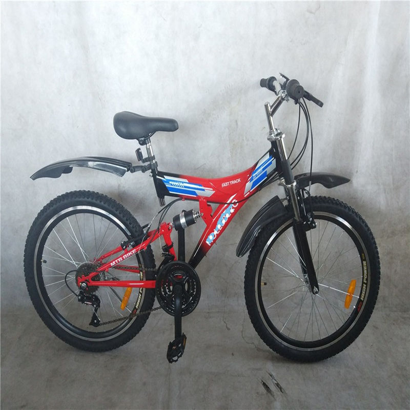 Cornice in acciaio 18 velocità in discesa MTB Ciclo Full Dual Suspension Mountain Bike 24 per OEM