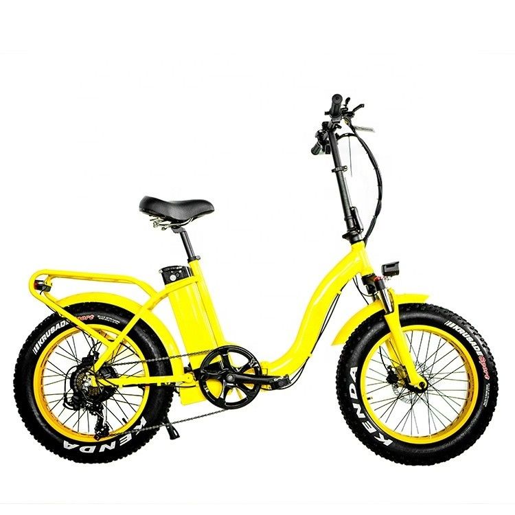 7 velocità 20&quot; 4.0 EN15194 CPSC pneumatici da neve pneumatici grassi di grande potenza 48V 1000W 32MPH 13AH batteria al litio donna donna bici pieghevole elettrica unisex