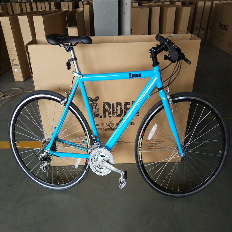 Personalizza la bicicletta da strada maschile con tipo di telaio rigido e materiale di telaio in alluminio