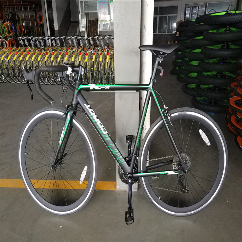 700C Bicycle da strada da uomo con tronco in lega e freno a disco 21S 2024 Cornice in lega di alluminio