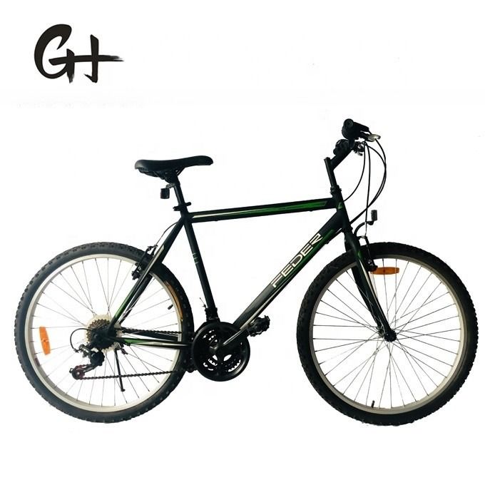 Pedal ordinario 26 &quot;Uomini Acciaio CE Adulto Shimano 21 Velocità OEM Logo MTB Mountain Bike 17KG