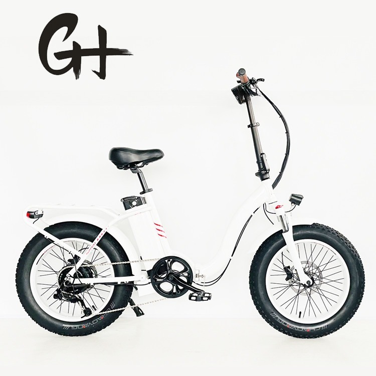 Alta velocità 48V 1000W Fat Tire 4.0 Snow Tire Electric Folding Bike con Shimano 7 velocità