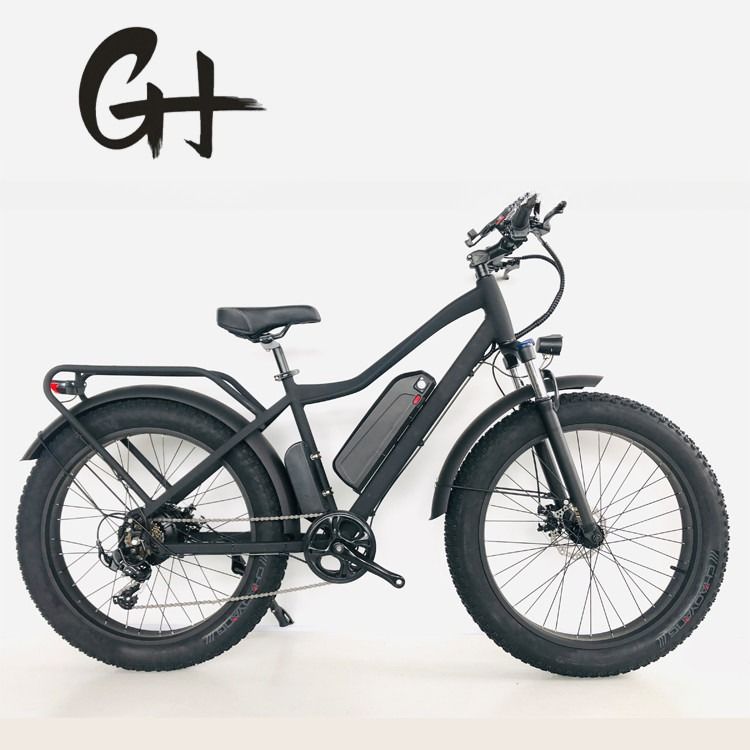 Freno a disco 750W 48V Batteria al litio Adult E Bike Fat Tire Electric Bike 26 pollici con velocità massima di 30-50Km/h