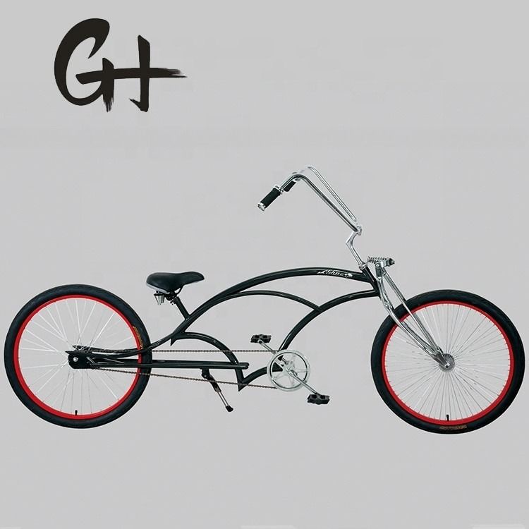Bicicletta da 26 pollici in stile Chopper Beach Cruiser con forchetta in acciaio e capacità di carico di 150 kg