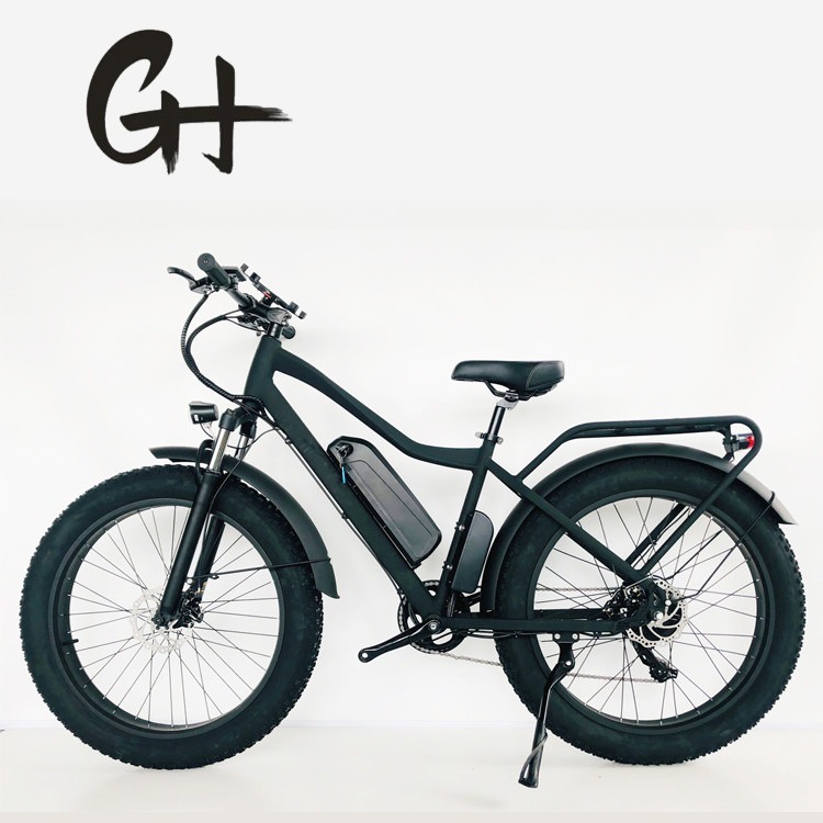 26 pollici PAS 750W 1000W 48V Batteria al litio Fat Tire Mountain Electric Bike per uomini adulti