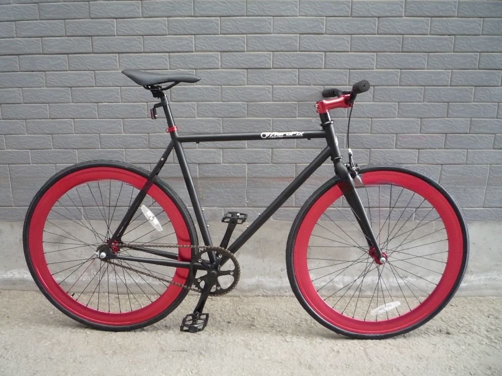 Approvato CE Colorevole Pneumatico da bicicletta a marcia fissa 700*23C/25C/28C KENDA Material Rim Aluminium