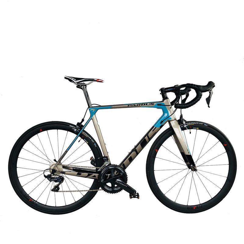 Materiale della cerchiera in fibra di carbonio 22 velocità Shimano ULTEGRA R8000 Aluminico Legato Stem Race Bike