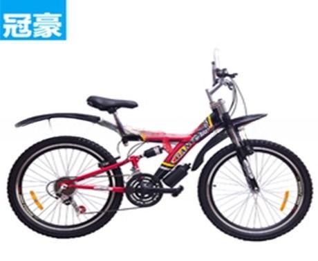 24 pollici Full Suspension Mountain Bike per il 2015 Vendita Stem alloy handlebar e 21 velocità
