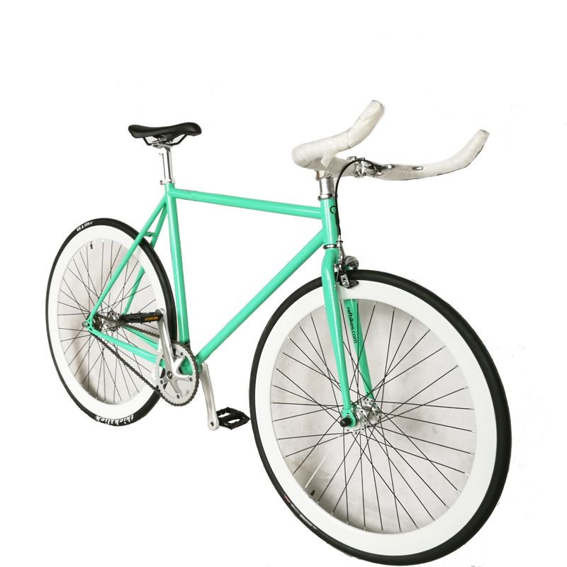 Bicicletta a rotaia monovelocità colorata americana con freno a pinza 700C OEM CE