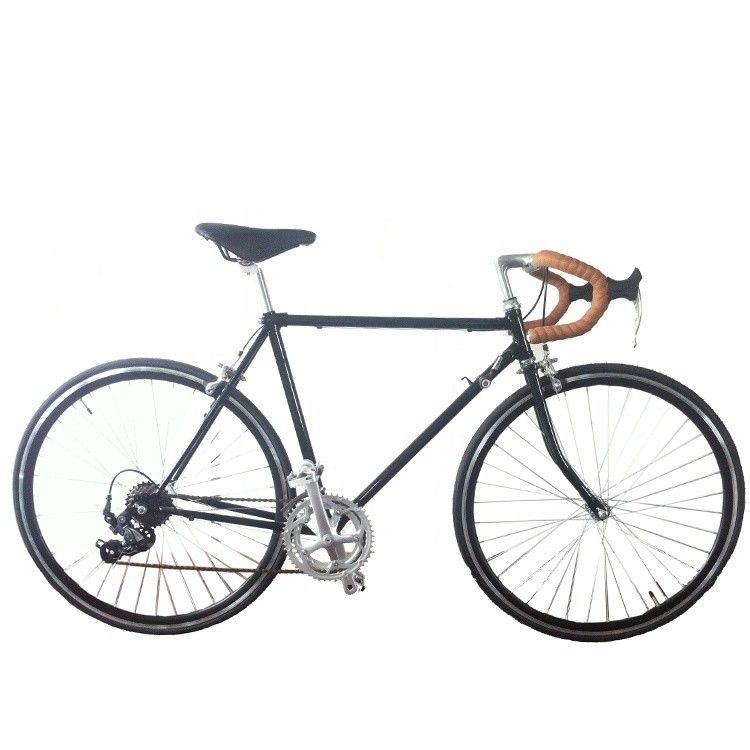 700C Road Bike con telaio Hi-Ten in acciaio Shimano 14S Classical e freno caliper