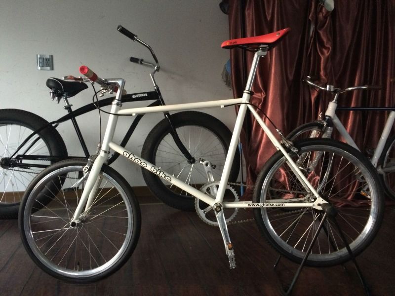 Bicicletta a marcia fissa da 20 pollici Mini Bicicletta stradale con telaio in acciaio e cerchiera in alluminio