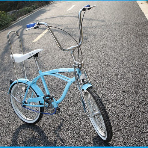 Bianco colore 20 pollici Beach Cruiser Bici Aluminico Legato Material Rim 15KGS Peso lordo